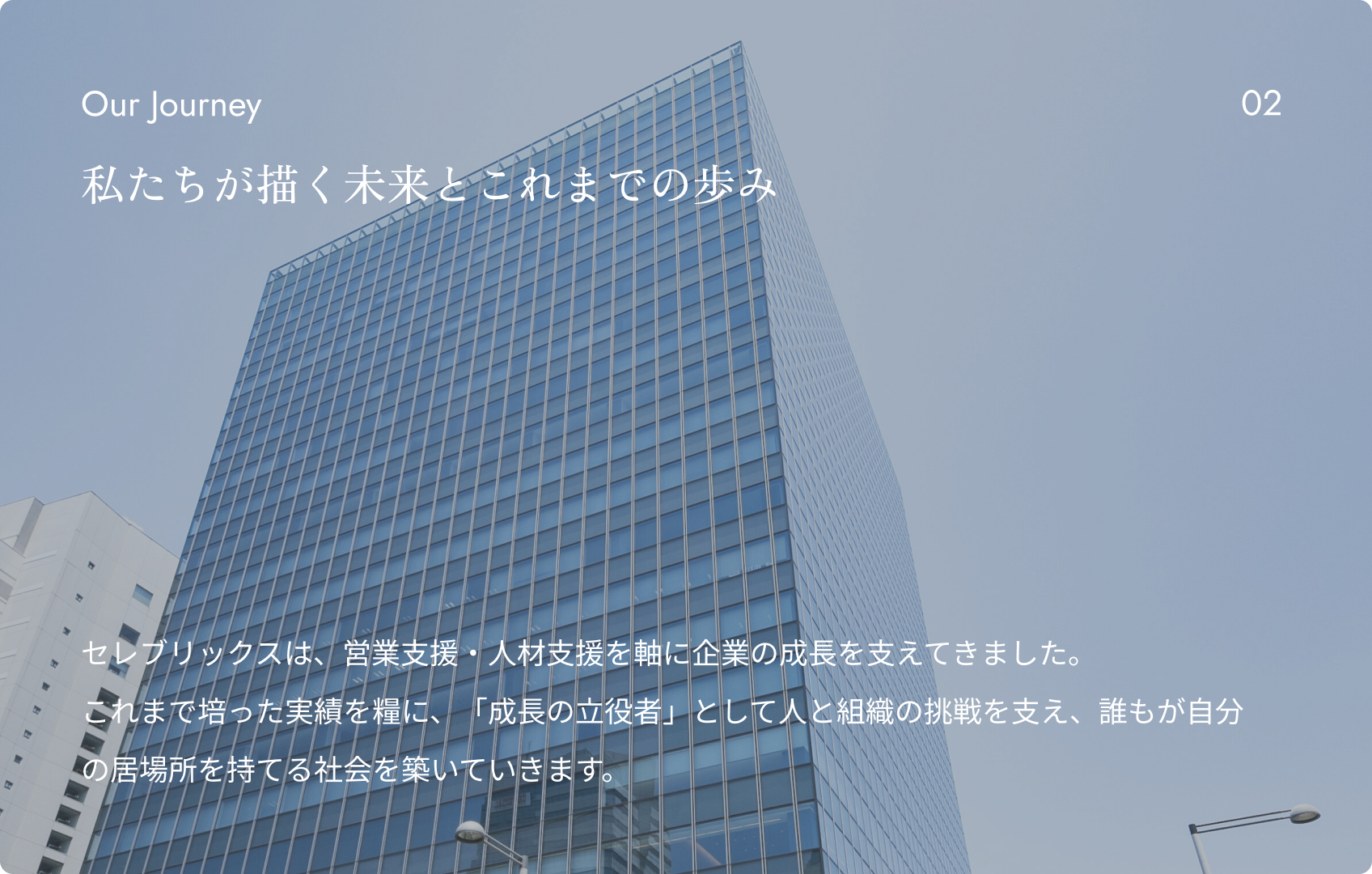 私たちが描く未来とこれまでの歩み