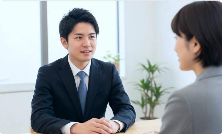 キャリア相談の様子