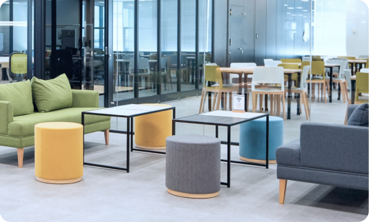 有明本社の様子