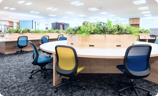 有明本社のオフィス