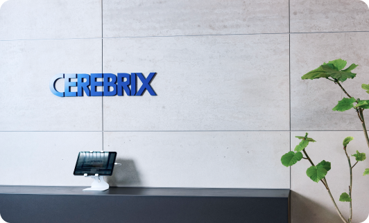 有明本社のエントランス